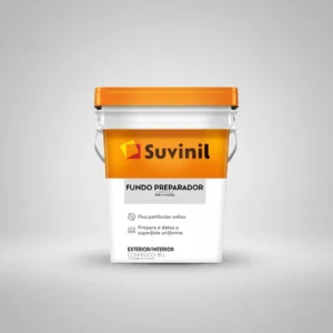 Fundo Preparador Suvinil 18L Para Reboco Gesso Interior e Exterior