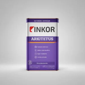 Tinta Acrílica Antimofo Inkor Arkitetus Fosco Interior e Exterior