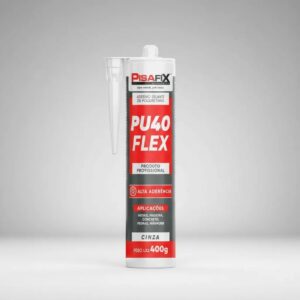 Selante Pu 40 Flex Pisafix Cinza Cartucho 400g